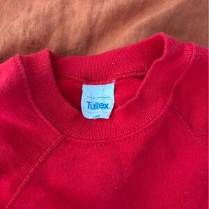 Tultex Bright Red Crewneck Sweatshirt